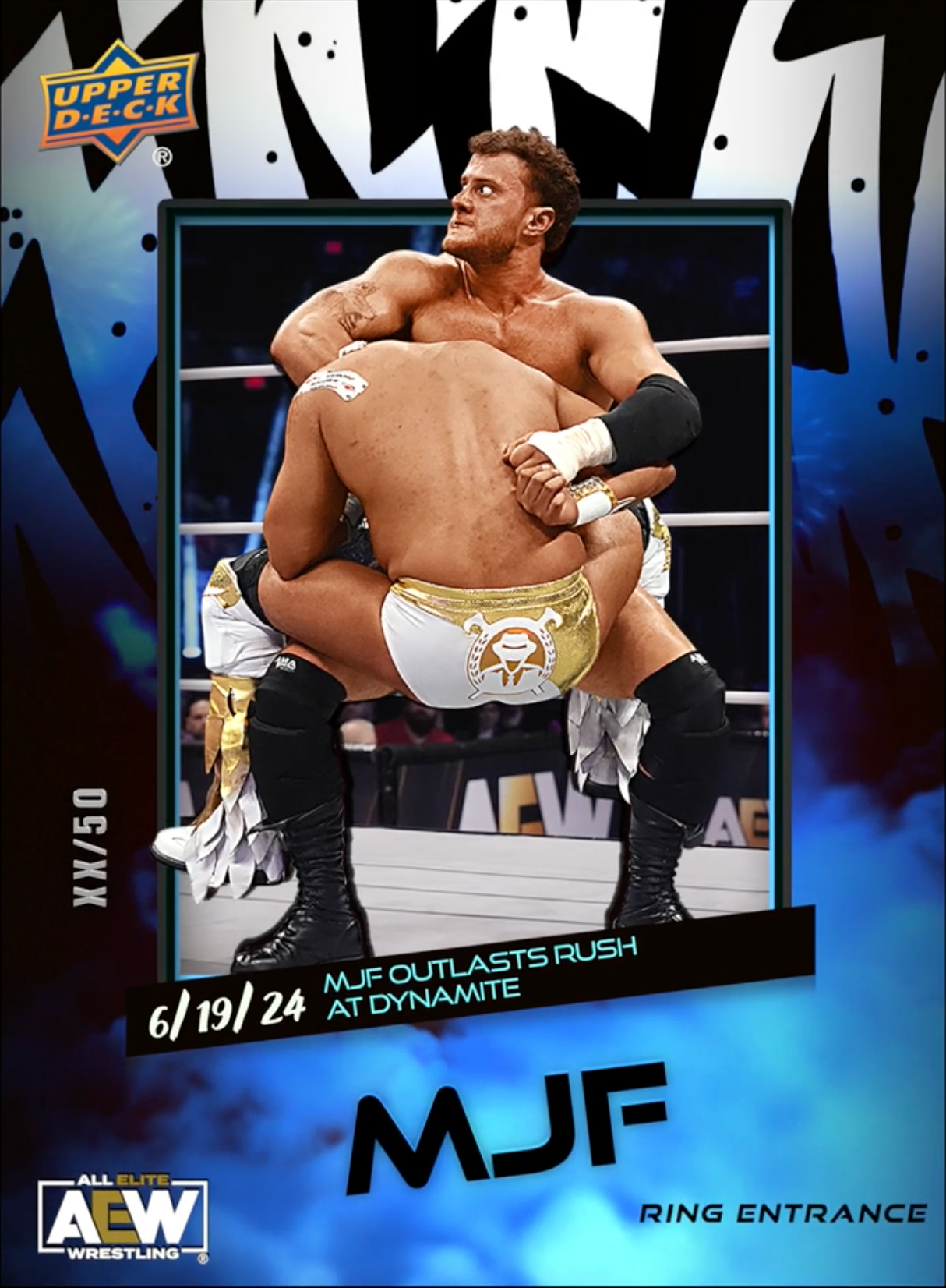 6/19/24 – MJF – MJF Outlasts Rush at Dynamite