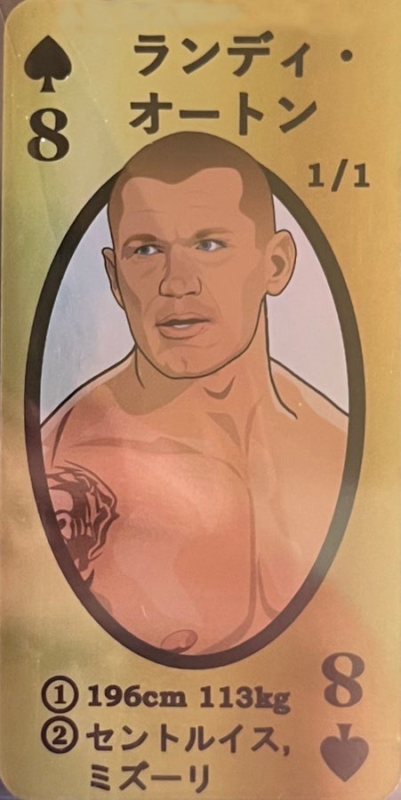 Randy Orton trading card PW Catalog