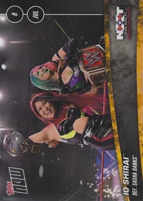 IO Shirai DEF. Sasha Banks