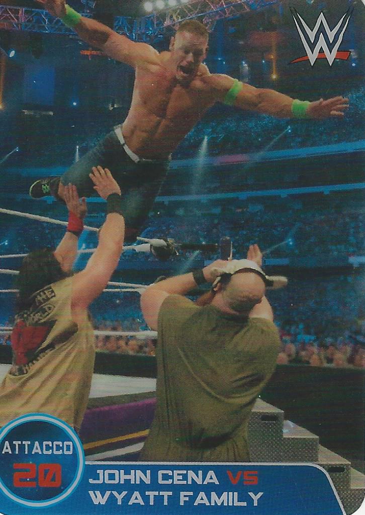 WWE Edibas Lamincards 2014 John Cena #131