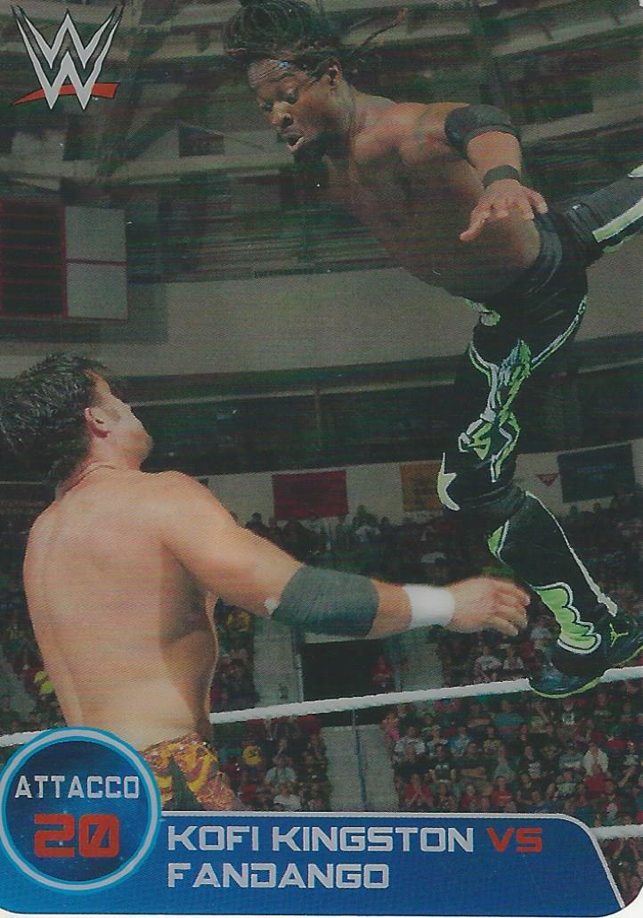 WWE Edibas Lamincards 2014 Kofi Kingston #132