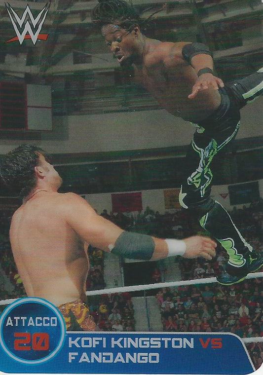 WWE Edibas Lamincards 2014 Kofi Kingston #132