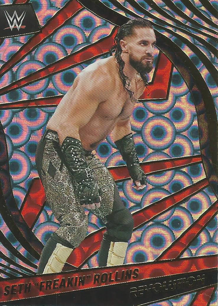 WWE Panini Revolution 2022 Seth Rollins #88 GROOVE