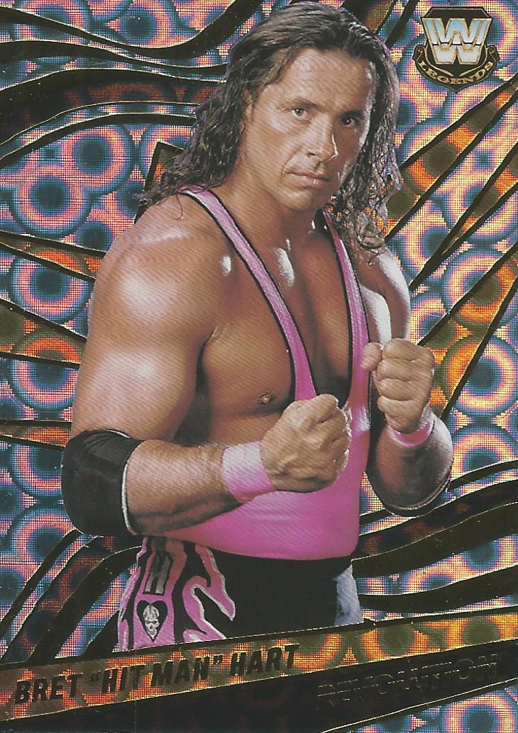 WWE Panini Revolution 2022 Bret Hart #102 GROOVE
