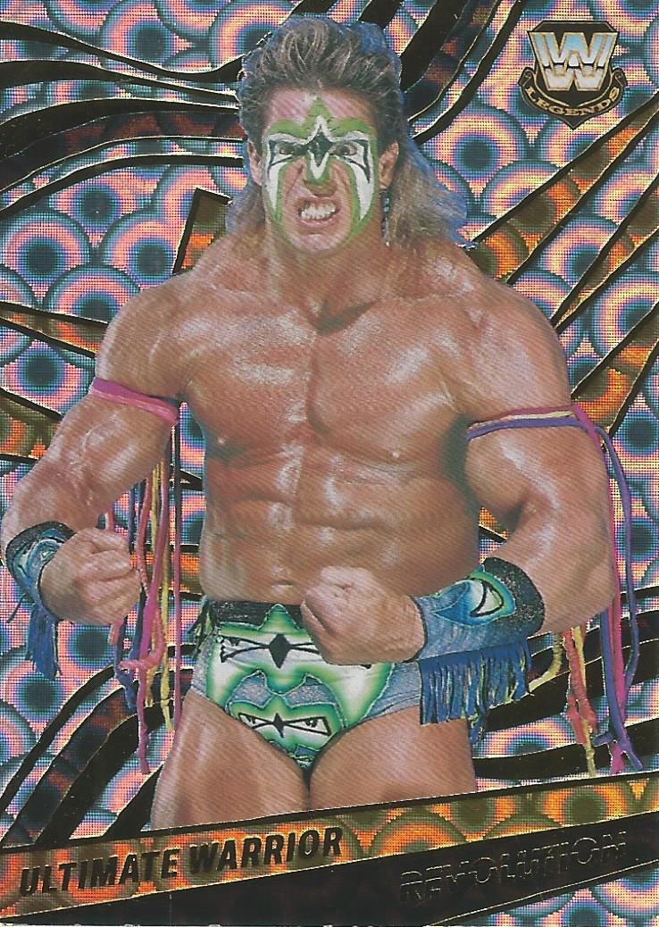 WWE Panini Revolution 2022 Ultimate Warrior #105 GROOVE