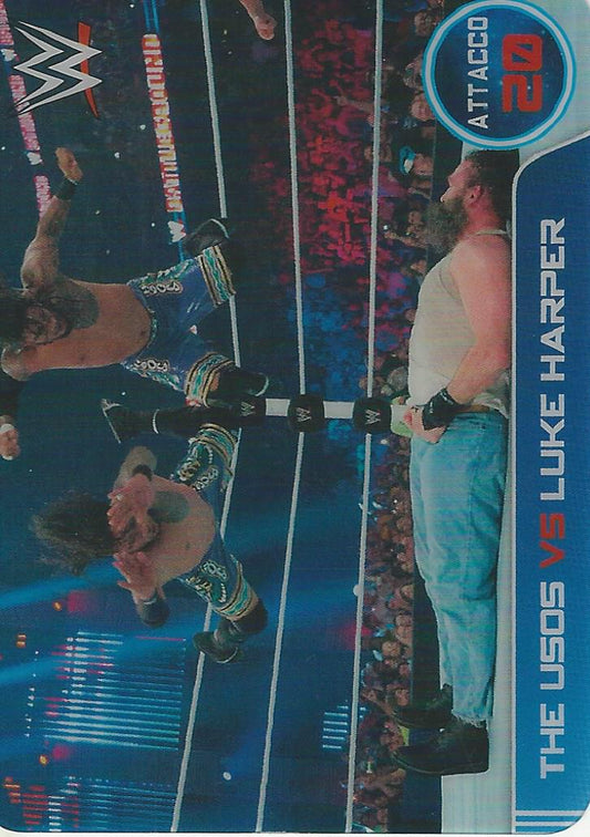 WWE Edibas Lamincards 2014 The Usos #141