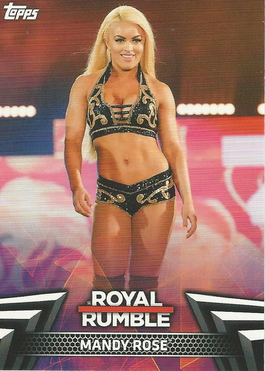 WWE Topps Women Division 2019 Mandy Rose RR3 trading card PW Catalog