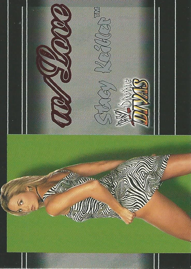 WWE Fleer Divine Divas 2003 With Love Stacy Keibler #5 of 16