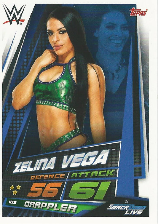 WWE Topps Slam Attax Universe 2019 Zelina Vega #103