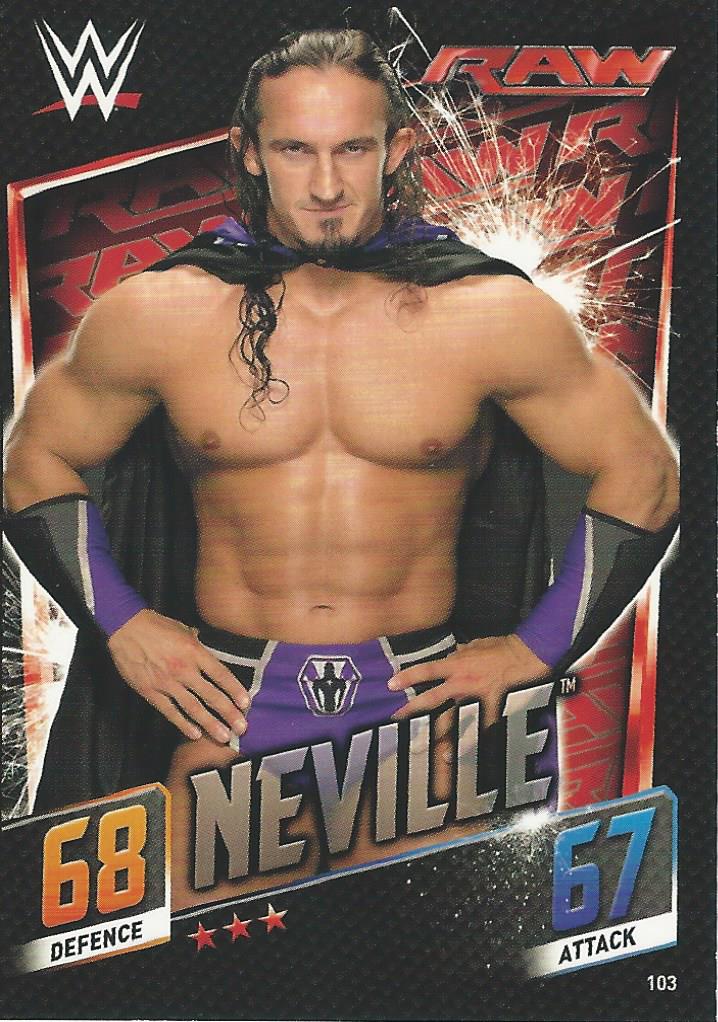 WWE Topps Slam Attax 2015 Then Now Forever Neville #103