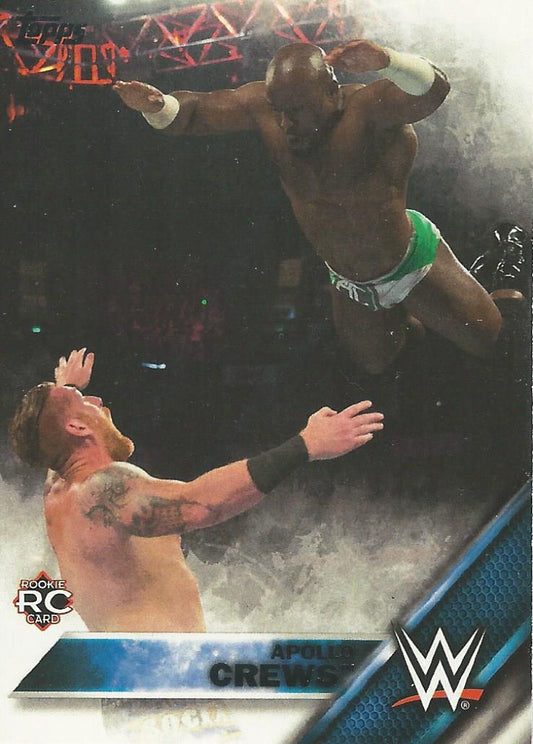 WWE Topps Then Now Forever 2016 Apollo Crews #103