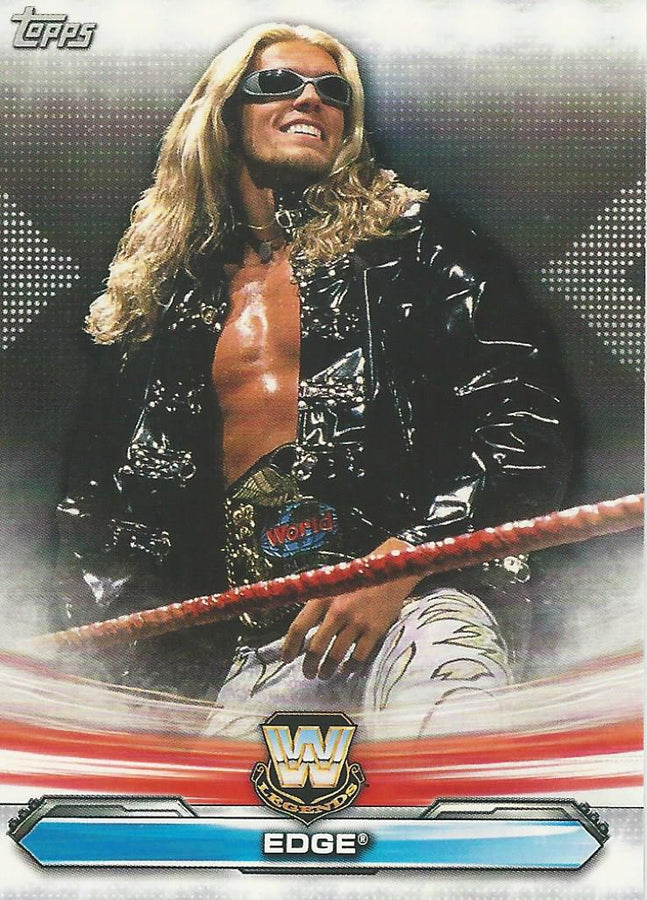WWE Topps Raw 2019 Edge LR-3 trading card PW Catalog