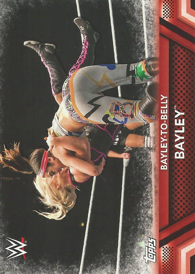 WWE Topps Women Division 2017 Bayley F3 trading card PW Catalog