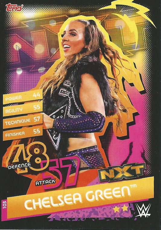 WWE Topps Slam Attax Reloaded 2020 Chelsea Green #103 NXT