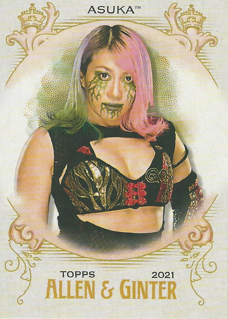 WWE Topps Heritage 2021 Asuka AG-3 trading card PW Catalog
