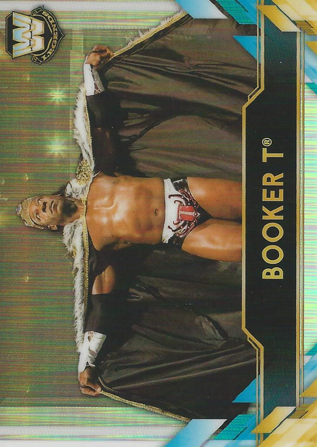 WWE Topps Chrome 2020 Booker T BL-3 trading card PW Catalog
