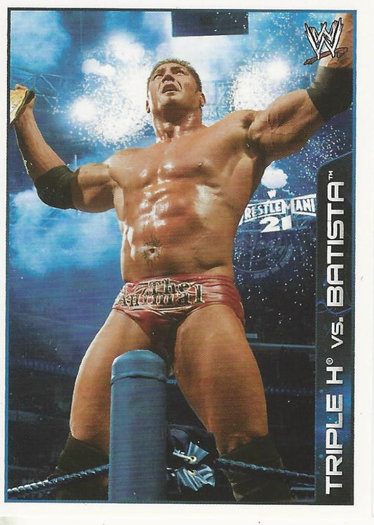 WWE Topps A-Z Sticker Collection 2014 Batista #103
