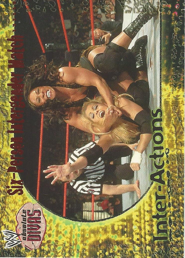 WWE Fleer Absolute Divas 2002 IA 3 of 20 Jazz trading card PW Catalog
