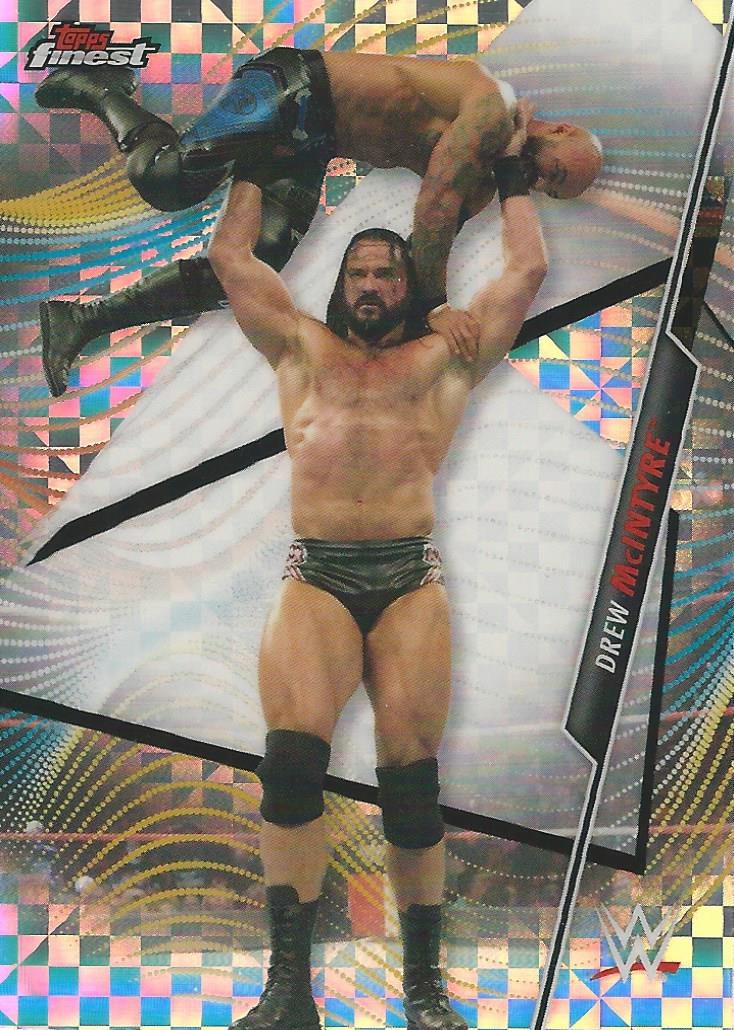 WWE Topps Finest 2020 Drew McIntyre #13 Xfractor