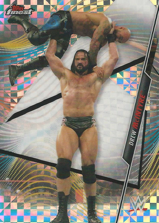 WWE Topps Finest 2020 Drew McIntyre #13 Xfractor