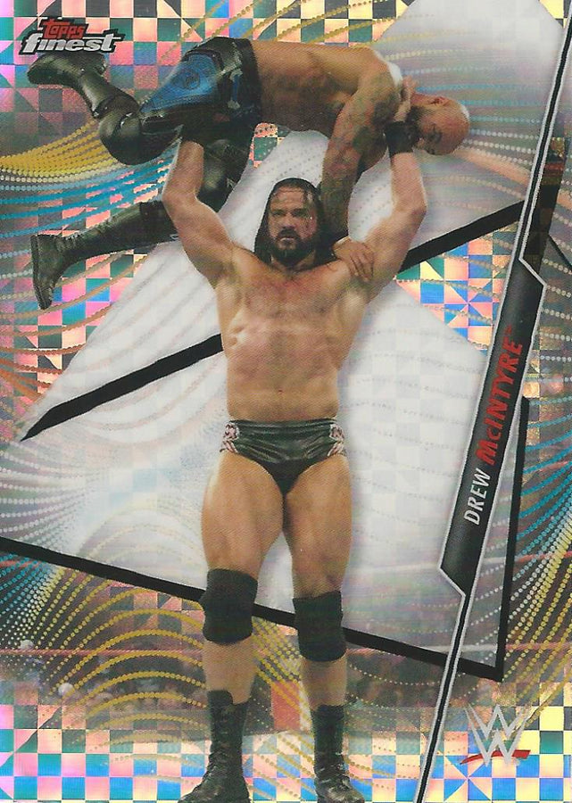 WWE Topps Finest 2020 Drew McIntyre #13 Xfractor
