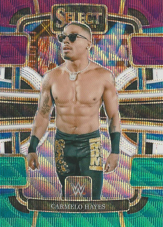 WWE Panini Select 2024 Tri Colour Carmelo Hayes #14