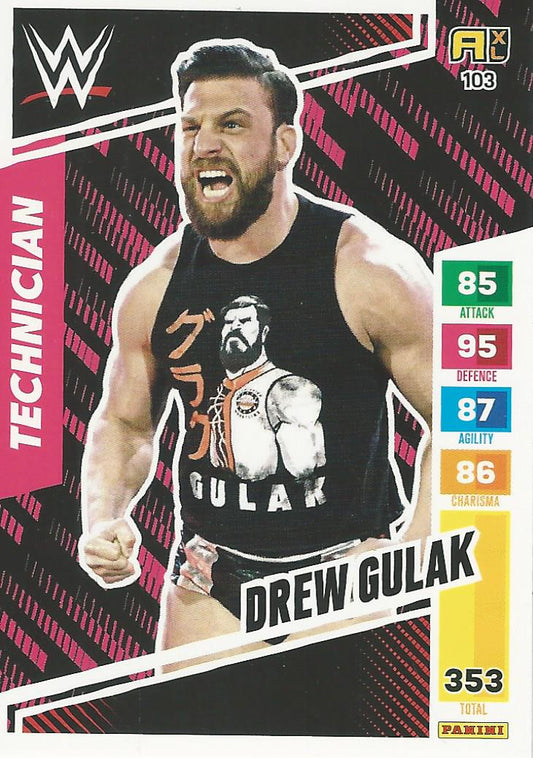 WWE Panini XL Adrenalyn 2024 Drew Gulak #103