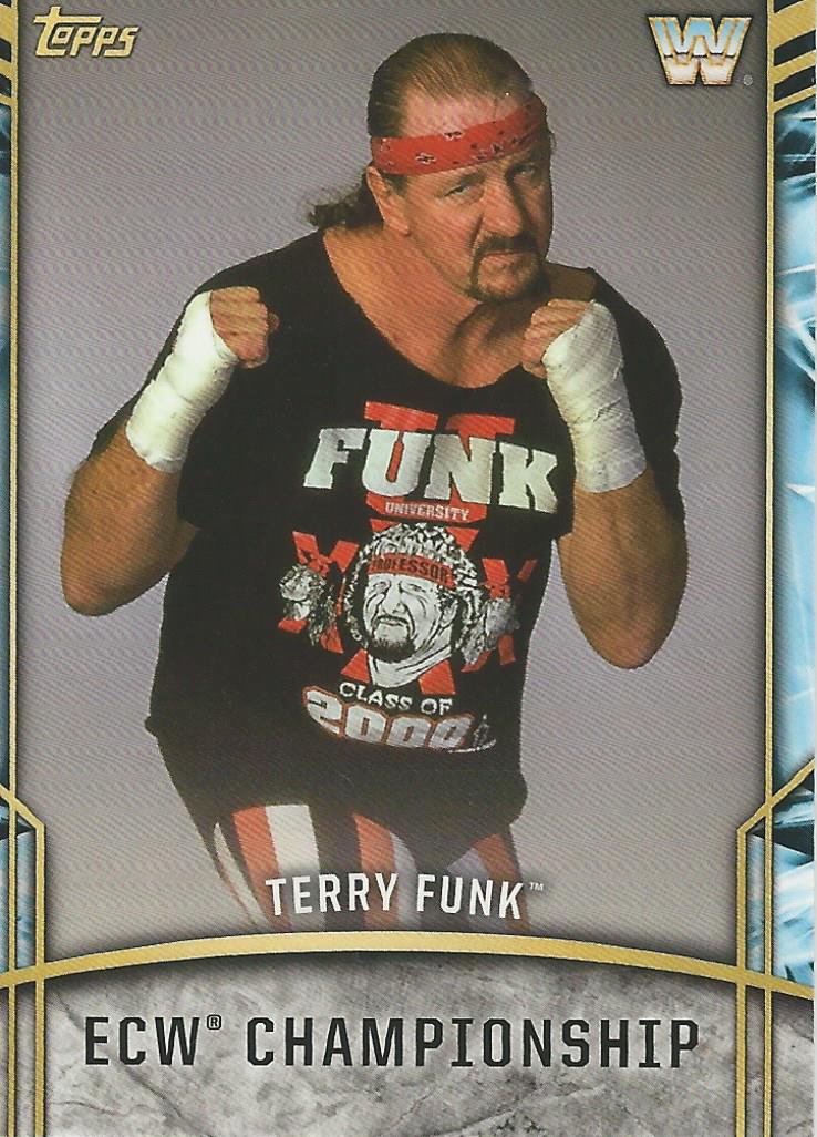 WWE Topps Legends 2017 Terry Funk RC-3 trading card PW Catalog