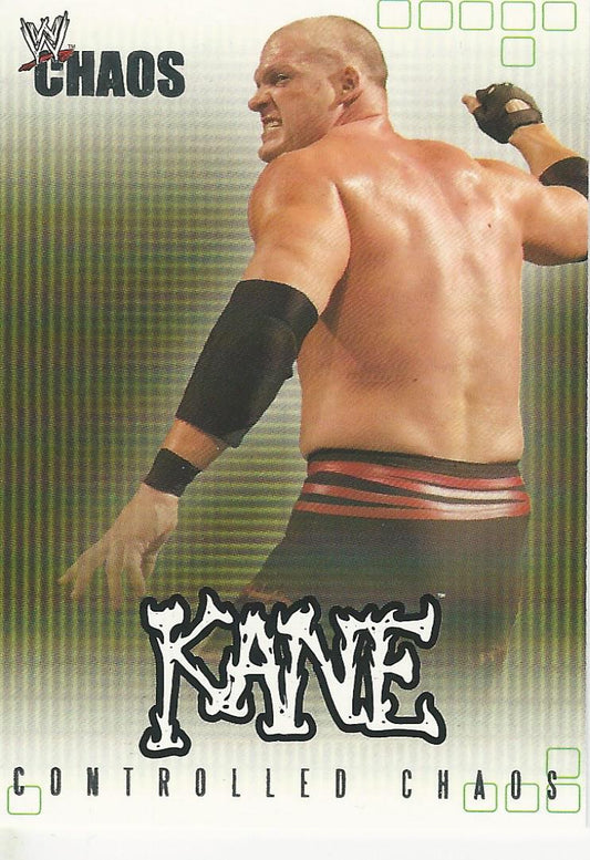 WWE Fleer Chaos 2004 Kane CC 5 of 15 trading card PW Catalog