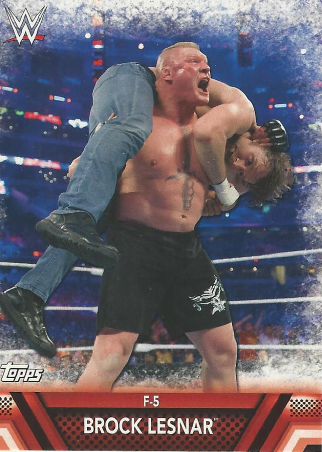 WWE Topps Then Now Forever 2017 Brock Lesnar #F3