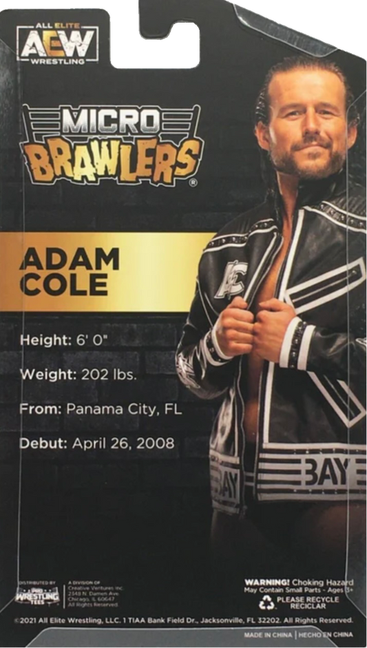 Adam Cole trading card PW Catalog