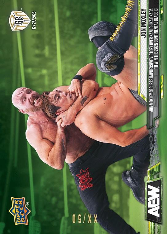 JON Moxley – JON Moxley Secures Impressive Victory Over Kazuchika Okada to Win the 2025 Continental Classic
