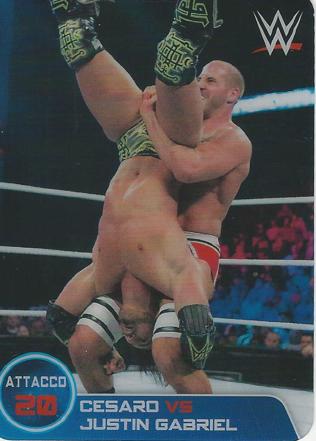 WWE Edibas Lamincards 2014 Cesaro #142