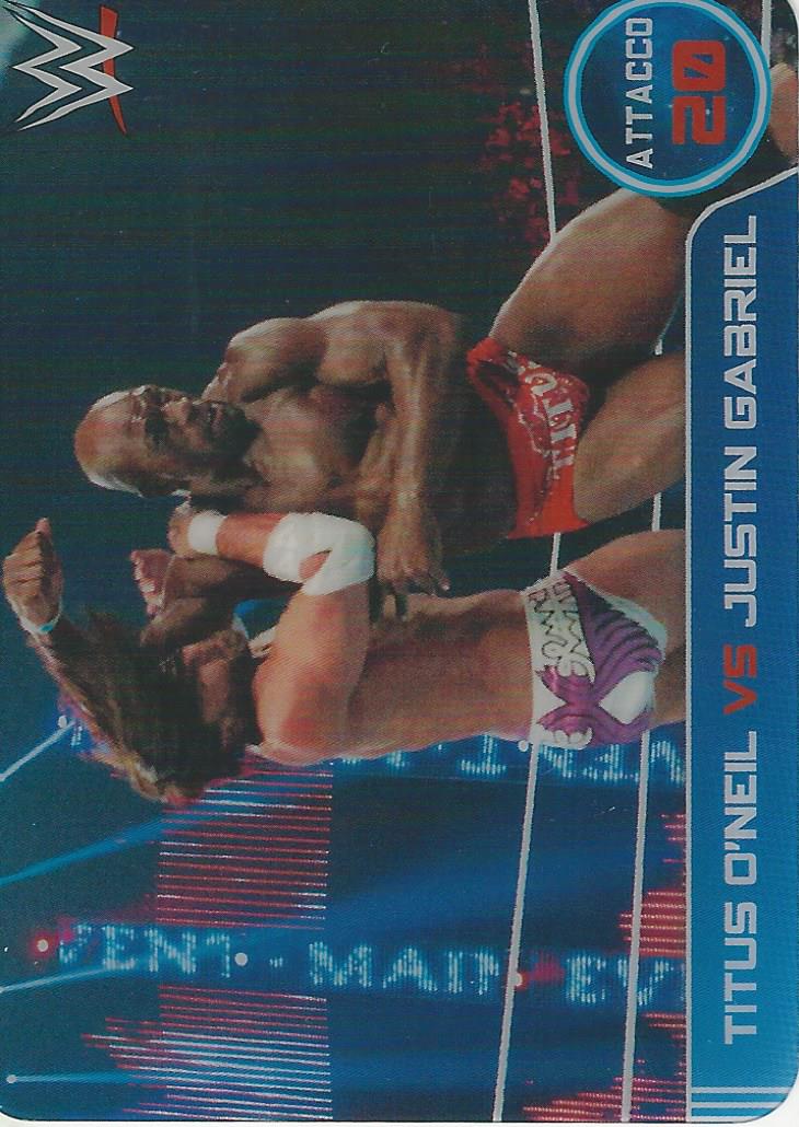 WWE Edibas Lamincards 2014 Titus O'Neil #144
