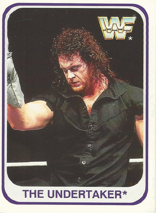 WWF Merlin 1991 Undertaker #104