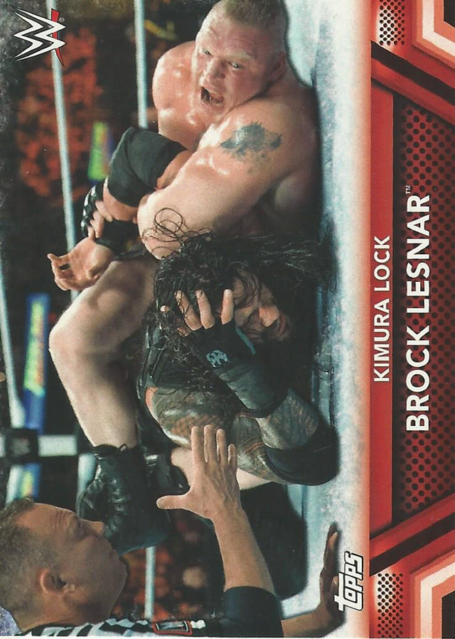 WWE Topps Then Now Forever 2017 Brock Lesnar #F4
