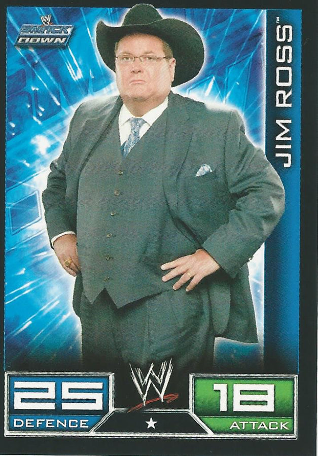 WWE Topps Slam Attax 2008 Jim Ross #104