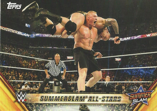 WWE Topps SummerSlam 2019 Brock Lesnar #MSS-4