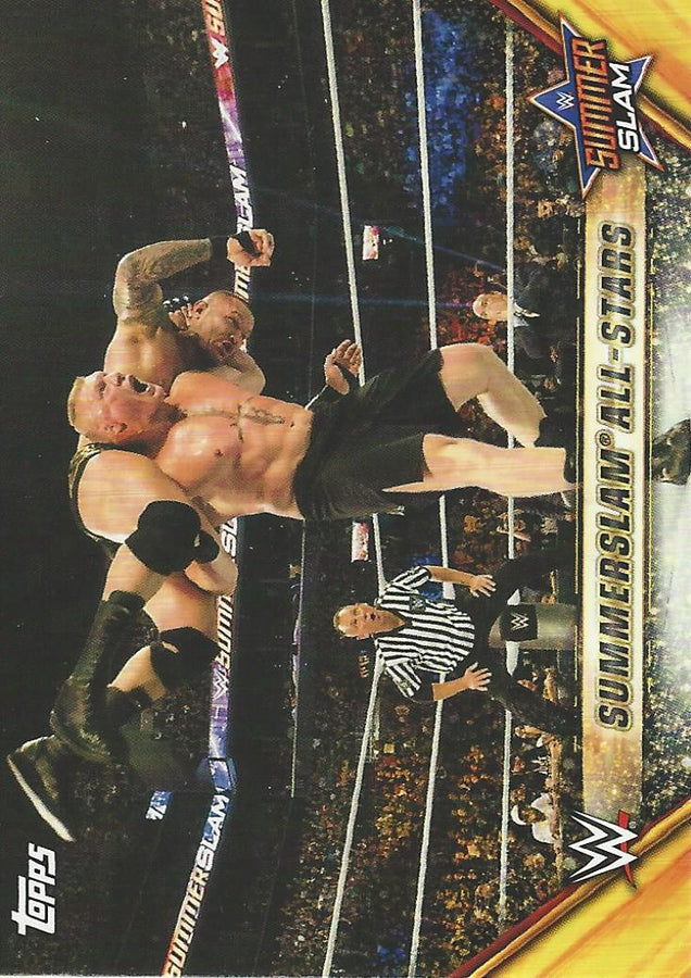 WWE Topps Summerslam 2019 Brock Lesnar #MSS-4