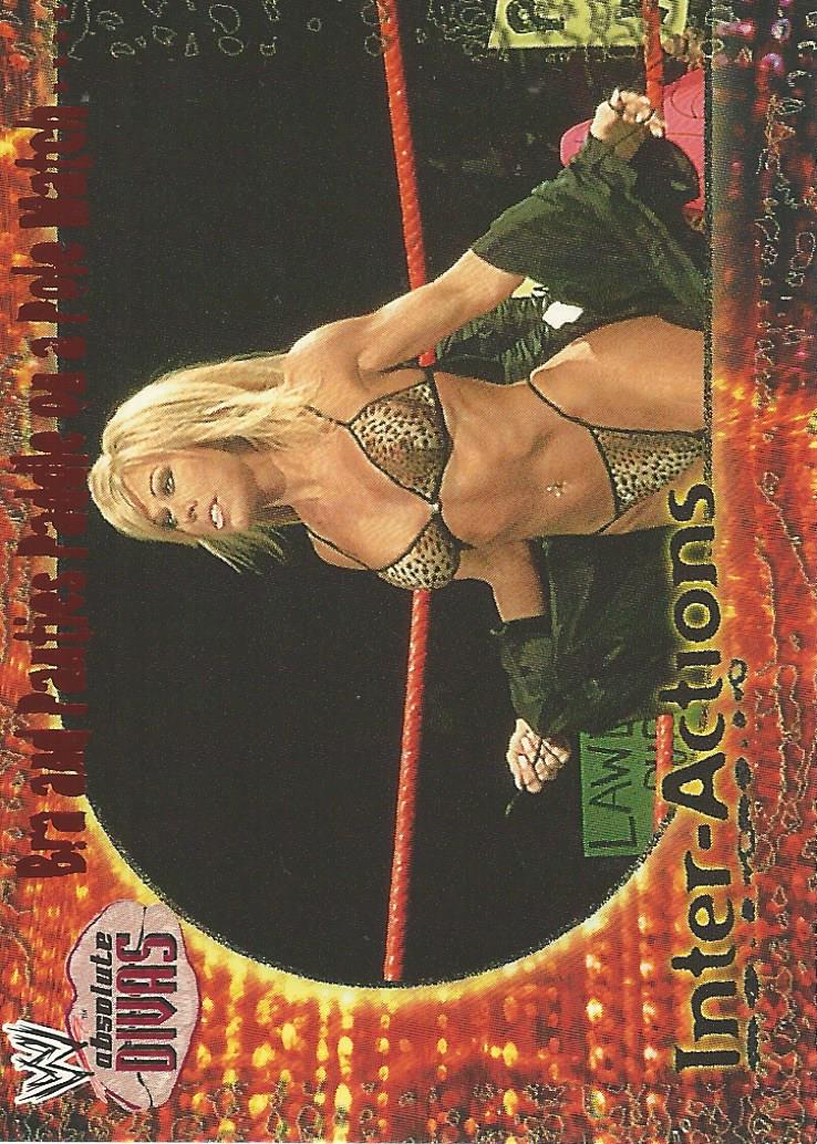 WWE Fleer Absolute Divas 2002 IA 4 of 20 Terri Runnels trading card PW Catalog