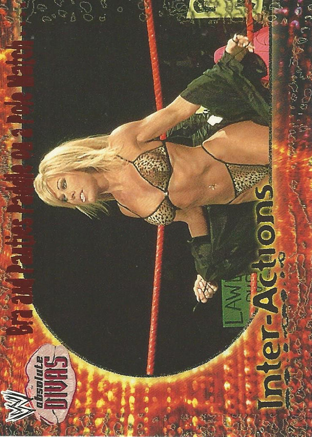 WWE Fleer Absolute Divas 2002 IA 4 of 20 Terri Runnels trading card PW Catalog