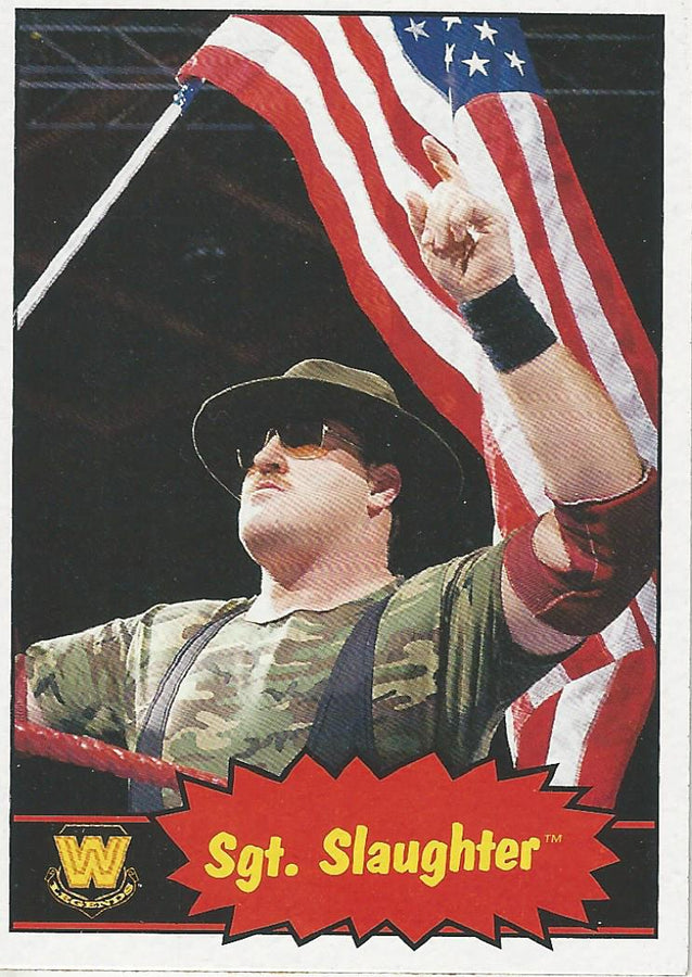 WWE Topps Heritage 2012 Sgt Slaughter #104