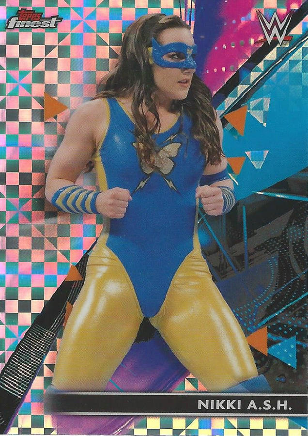 WWE Topps Finest 2021 Nikki A.S.H X-Fractor #27
