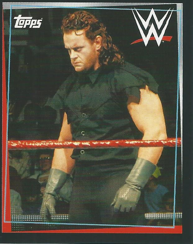 WWE Topps Road to Wrestlemania Stickers 2021 Undertaker #104