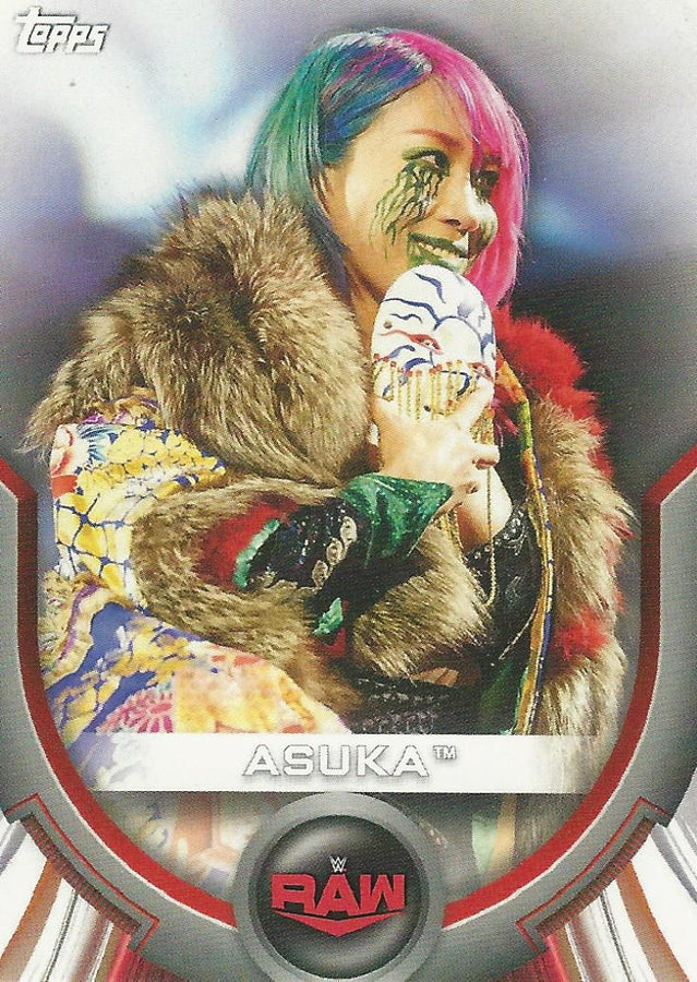 WWE Topps Women Division 2020 Asuka RC-4 trading card PW Catalog