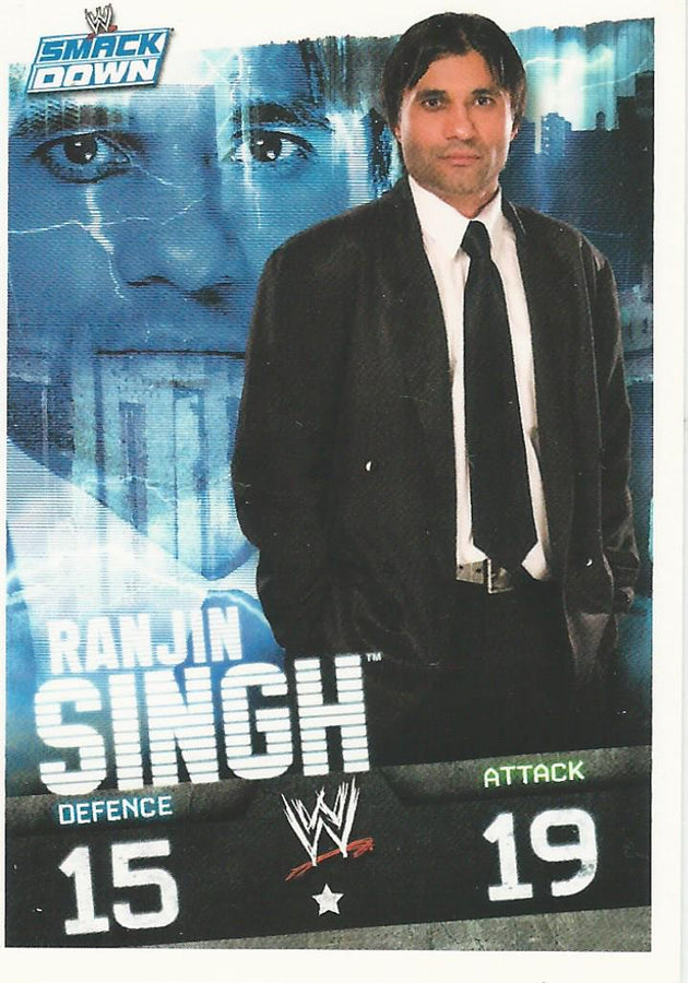 WWE Topps Slam Attax Evolution 2010 Ranjin Singh #104