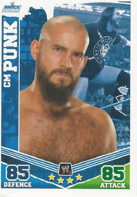 WWE Topps Slam Attax Mayhem 2010 CM Punk #104