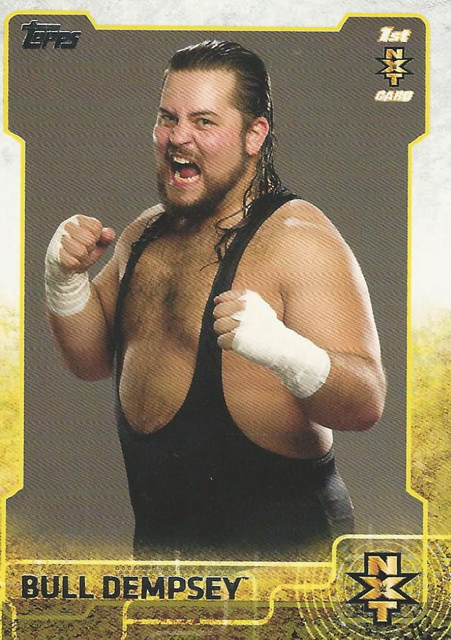 WWE Topps 2015 Bull Dempsey NXT #4