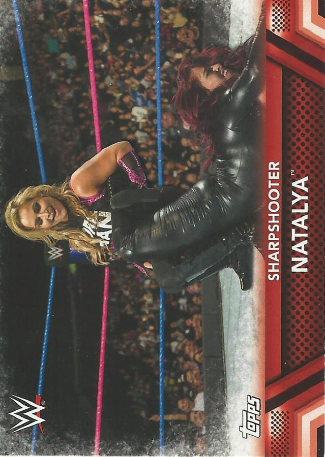 WWE Topps Women Division 2017 Natalya F4 trading card PW Catalog