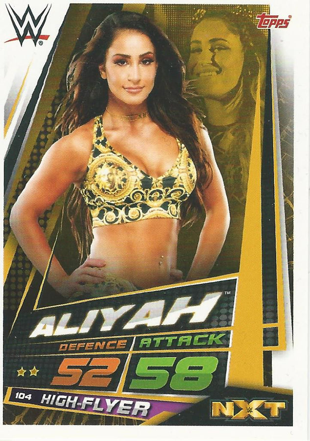 WWE Topps Slam Attax Universe 2019 Aliyah #104
